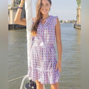 NWT CABANA LIFE UPF 50 Americana dress large n